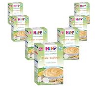 HiPP - Crema di Cereali Istantanea per Neonati, con Mais e Tapioca 100% Biologici, Senza Glutine, 7 Confezioni da 200 gr, Crema di Mais e Tapioca Neonati, Pappa Pronta Neonato