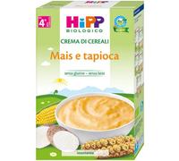 Hipp - Crema di Cereali Mais e Tapioca per lo Svezzamento Biologico Confezione 200 Gr (Scadenza Prodotto 30/04/2026)