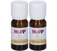 HiPP D3 Vitamina D Gocce 2x5 ml Gocce orali