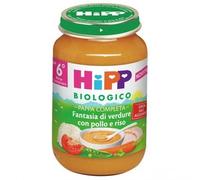 Hipp Fantasia Di Verdure Pappina Pronta con Pollo e Riso 190 g