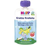 HIPP BIO FRUTTA FRULLATA DRAGONE MELA PERA FRUTTA DEL DRAGO RIBES NERO 90 G