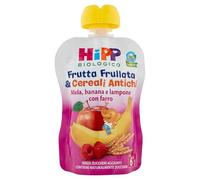 Hipp - Frutta Frullata & Cereali Antichi - Mela, Banana E Lampone Con Farro 90Gr