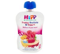 HiPP Frutta Frullata e Yogurt Mela e Frutti Rossi. 90