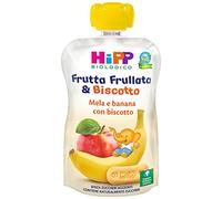 Hipp - Frutta Frullata & Biscotto - Mela E Banana Con Biscotto 90 Gr