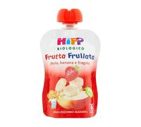 HIPP Frutta Frullata Mela Fragola e Banana 90gr Offerta da 3 Confezioni da 90gr