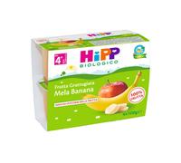 HiPP Biologico Frutta Grattugiata Mela Banana 4x100g