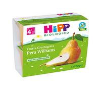 Hipp - Frutta Grattugiata: Confezione 4x100 gr, Pera Williams