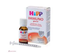 HiPP Immuno Gocce - Integratore per difese immunitarie con lattoferrina, zinco, vitamina D - 20 ml
