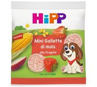 HIPP ITALIA Srl Gallette di Mais e Fragola Hipp Mini, snack per bambini