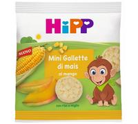 HIPP ITALIA Srl Gallette Mais e Mango HiPP Mini per bambini, snack