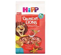 HIPP ITALIA Srl HIPP CRUNCHY LIONS FRAGOLA & VANIGLIA 300 G