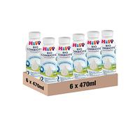HiPP Latte Liquido 2 Combiotic di Proseguimento, Latte per Neonati, dal 6° Mese Compiuto, 6 Confezioni da 470 ml, 2 Bottiglia di Plastica 6x470ml