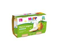 Hipp - Merenda Base Frutta: Confezione 2x125 gr, Pera e yogurt