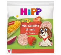 HIPP MINI GALLETTE MAIS FRAGOLA 23 G