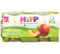 Hipp Omo Mela e Pesca - Confezione 2 x 80 g