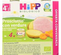 Hipp Omo Multipack Prosciutto con Verdure - Confezione 4 x 80 g