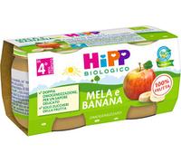 Hipp Omogeneizzato Bio Mela e Banana 100% - 2x80 g