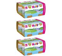 Hipp Omog Salmone/Verd 4X80G 3x4x80 g Pappa