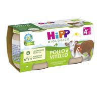 HiPP Omogeneizzato Bio Pollo E Vitello 2x80g