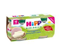 HiPP Biologico Omogeneizzato Formaggino Prosciutto Cotto 2x80g
