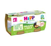 HIPP BIO OMOGENEIZZATO PRUGNA E MELA 2VASETTIX80G