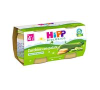 HiPP Omogeneizzato di zucchine e patate dai 4 mesi, 2 vasetti da 80 g