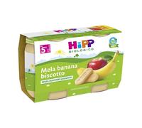 Hipp Omogeneizzato Frutta Mela e Banana Offerta 6 Vasetti da 80gr (6X80gr)