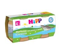 HiPP Omogeneizzato Merluzzo Bio Patate Carote 2x80g Bimbi