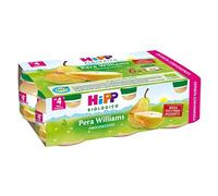 HiPP - Omogeneizzato Multipack Pera Williams, Omogeneizzato di Frutta Biologico per Neonati, 24 vasetti da 80g, HiPP Frutta, Omogeneizzato Frutta, Pera