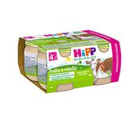 Hipp Omogeneizzato Carne Pollo e Vitello Offerta 12 vasetti da 80gr