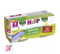 HIPP OMOGENEIZZATO SALMONE CON VERDURE 2X80 G