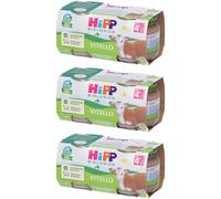 HIPP Omogenizzato di Vitello Biologico 3x160 g