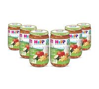 HiPP - Pappa Pronta Completa Bio, Ditalini Alle Verdure, 6 Confezioni da 250 g