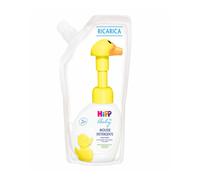 HiPP Ricarica mousse detergente paperella - Detergente per il viso, le mani e il corpo, 250 ml