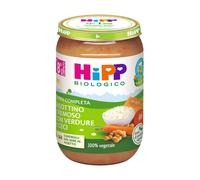 HiPP Risottino cremoso con verdure e ceci - Pappa completa biologica indicata dall'8° mese, 220 g