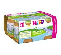 HIPP OMOGENEIZZATO SALMONE/VERDURE 4X80 GR