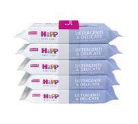Hipp Baby Care - Salviettine Detergenti e Delicate Multipack, 5 x 48 Salviette