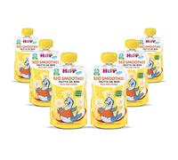 HiPP - Smoothies Bio, Gusto Mela, Banana E Pesca, 6 Confezioni Da 120 Ml - 720 g