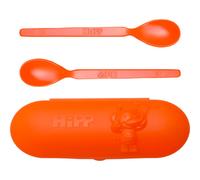 Hipp Spoons Set set posate da viaggio Orange
