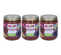 HiPP Tesori di Frutta Omogenizzato Pera e Prugna 3x160 g