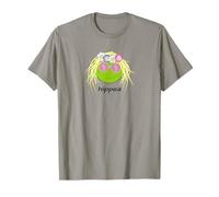 Hippea, Divertente Hippie Fiore Potere Vegan Foodie pisello Pun Maglietta