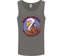 Hippidy Hoppidy Get Spento il Mio Property Pistola Diritti Uomo Canotta Maglia