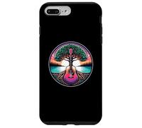 Hippie Chitarra Acustica Amante per Musica Folk Custodia per iPhone 7 Plus/8 Plus