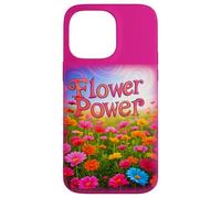 Hippie Flower Power Custodia per iPhone 14 Pro Max