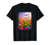 Hippie Flower Power Maglietta