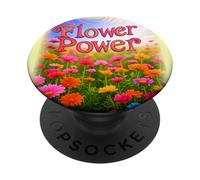 Hippie Flower Power PopSockets PopGrip Adesivo