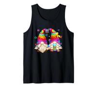Hippie Gnomes for Summer Vacation Women with Hippie Soul Canotta
