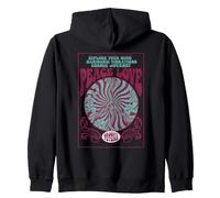 Hippie Musica Trippy Pace Amore Groovy Futuro Felpa con Cappuccio