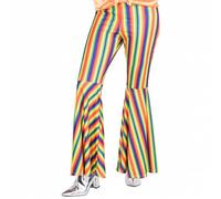 Hippie Rainbow Striped Flares Donna Pantalone 9907390 multicolore Taglia:S