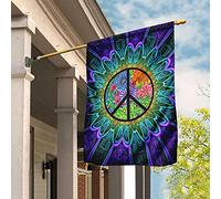 Hippie, Solo Un Piccolo Tocco Per Rallegrare La Tua Giornata Bandiera Da Giardino Doppio Lato Bandiere Pirati Deluxe Bandiere All'Aperto Decorazione Per Esterni Camera Da Letto Giardino M